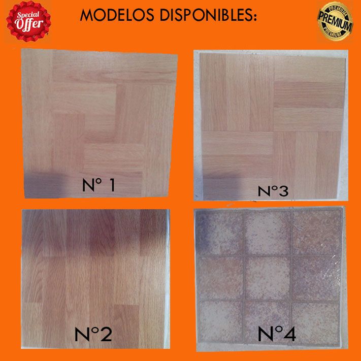 Baldosa Piso Vinilico Autoadhesivo Premium La Plata 1,2mm